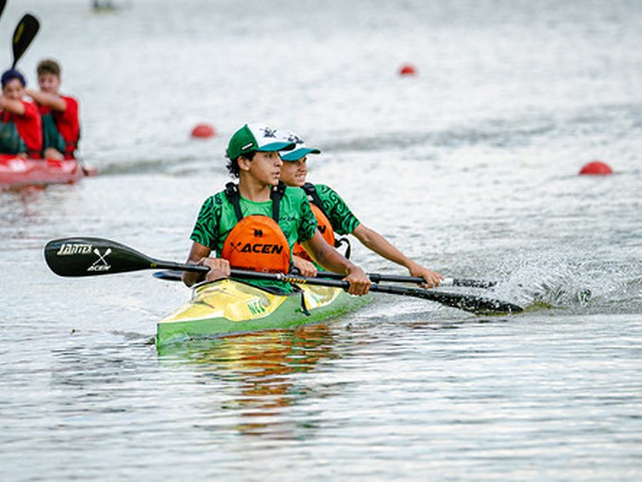 Ismael Lopes e Artur Belmudes no K2 pela ACEN no Campeonato Brasileiro